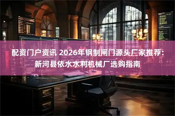 配资门户资讯 2026年钢制闸门源头厂家推荐：新河县依水水利机械厂选购指南